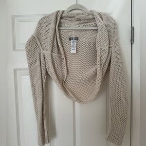 urban outfitters cropped knit sweater